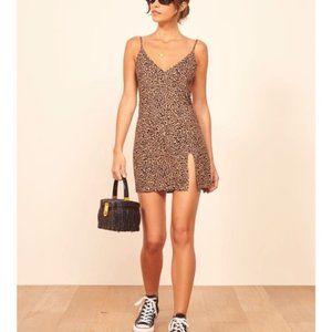 Reformation Marlowe Mini Dress in Bengal (NWT) Size Small